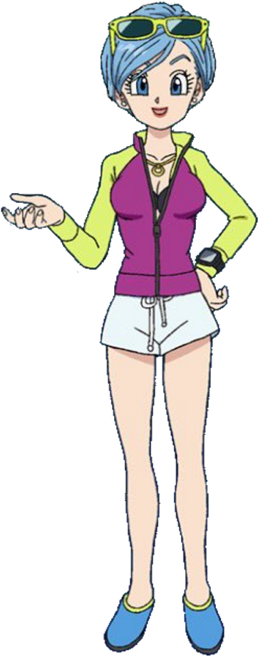 Photo - Bulma Db Super Broly (530x942), Png Download
