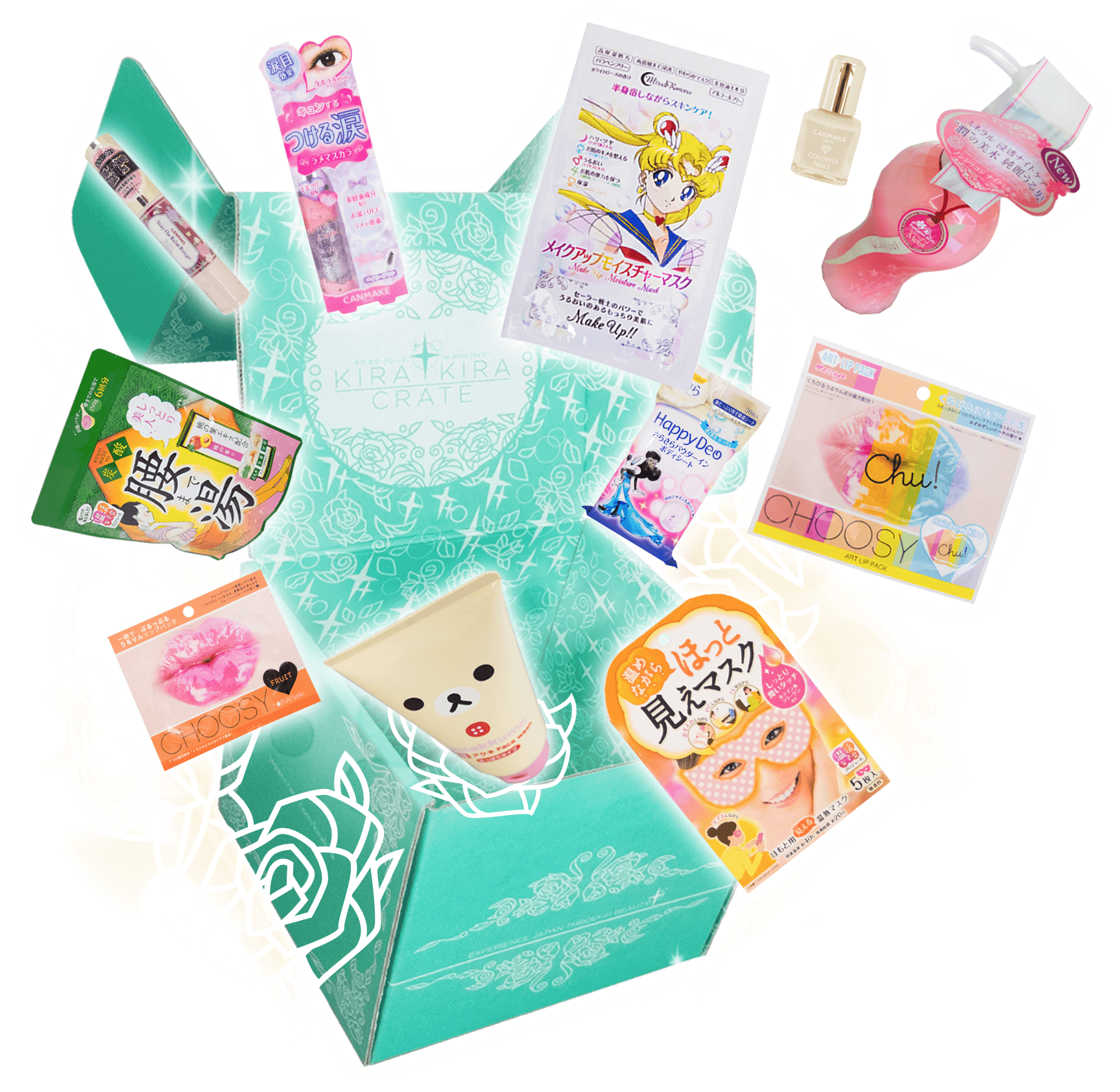 Img 58372fdd761a6 - Kira Kira Crate November 2017 (1730x1700), Png Download