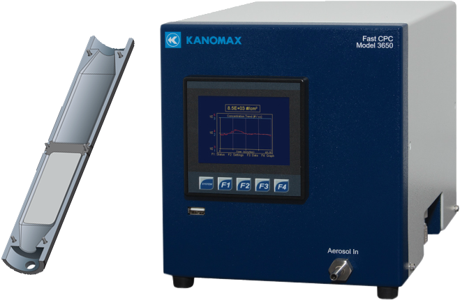 Fast Condensation Particle Counter Model - Condensation Particle Counter (659x430), Png Download