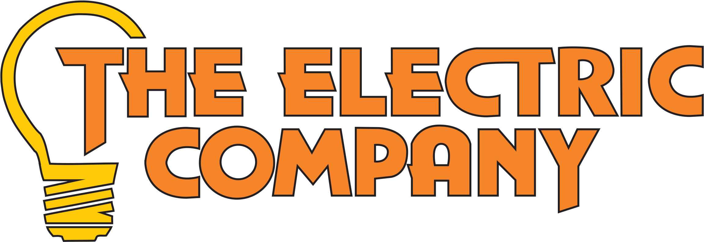 The Electric Company - Sunglasses (2486x904), Png Download