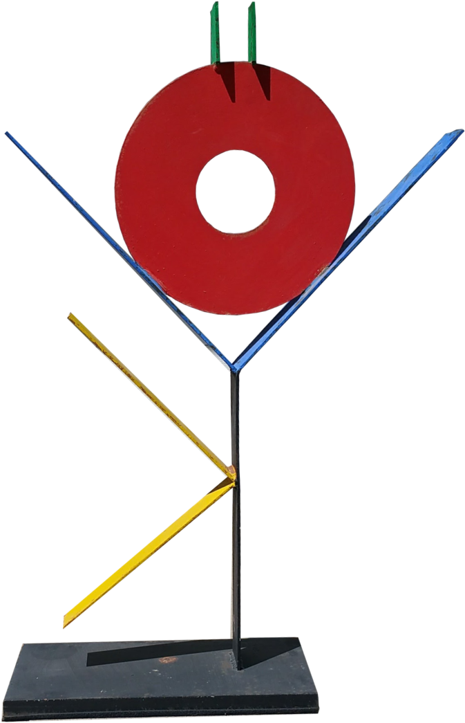 Steel Sculpture - Sculpture (1000x1290), Png Download