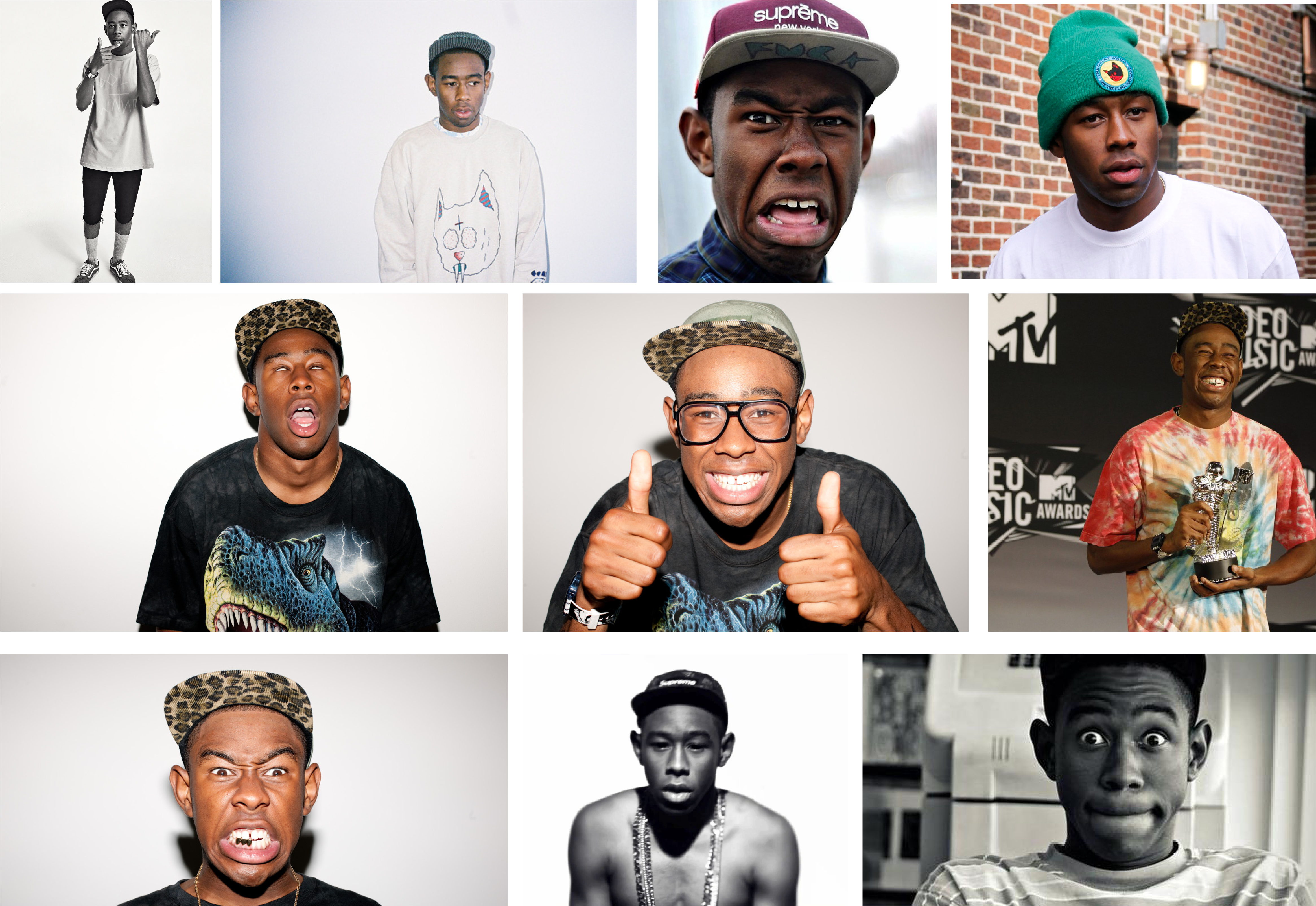 Moodboard1 - Tyler The Creator Pin Set Pinback Button Pin Badge (4961x3508), Png Download
