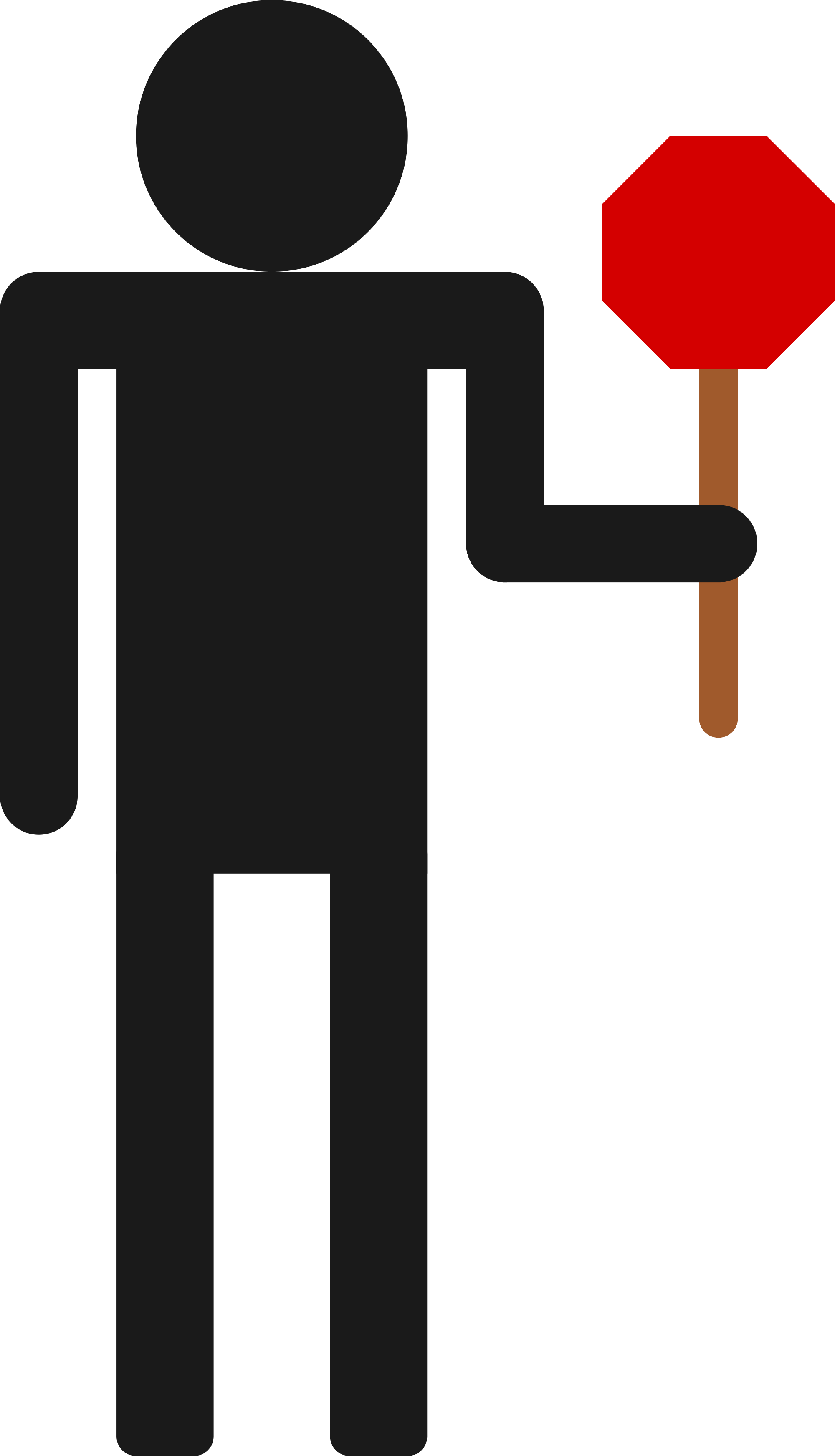 File Stick Figure With Svg Wikimedia Commons - Stick Man Png File (2000x3488), Png Download