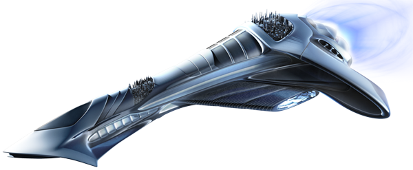 Terminator - Terran Ships (600x247), Png Download