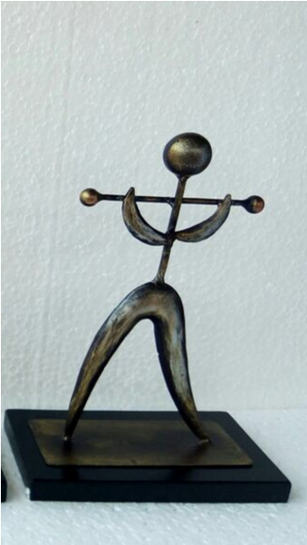 Bronze Sculpture (600x600), Png Download