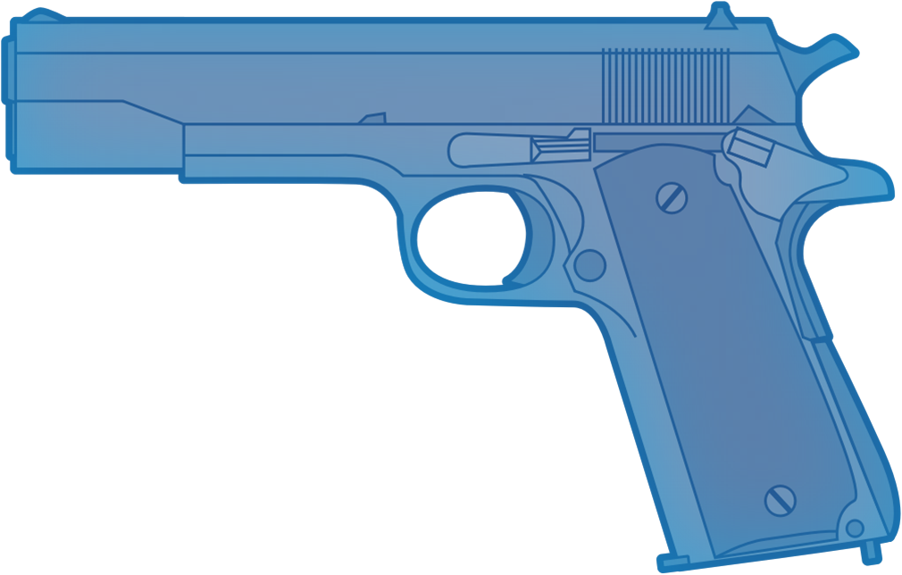 Water Gun Asset - Gun Clipart (1010x644), Png Download