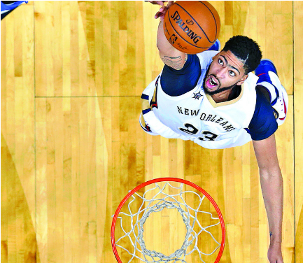 Anthony Davis - Gold Medal (667x375), Png Download