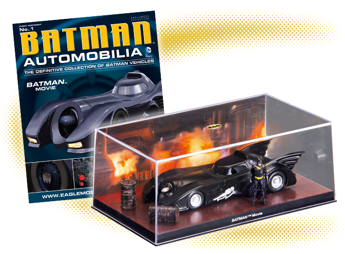 Batman Automobilia - Batman Batmobile Collection (680x500), Png Download