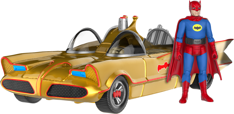 And Endless Batmobile Variations Continues With The - Funko Dc Heroes 1966 Batmobile Vehicle Action Figure (1200x1200), Png Download