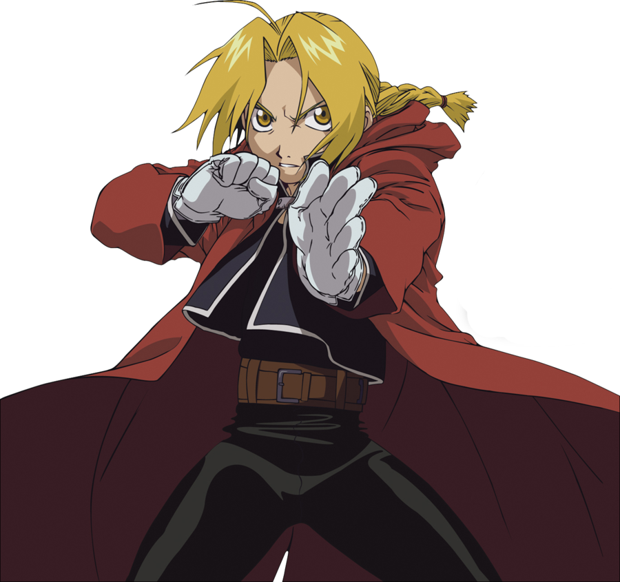 Edward Elric Render Sig - Full Metal Alchemist Ds (900x845), Png Download