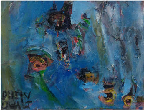 'kyk, Lees En Word Ontnugter' By Phil Van Der Walt - Modern Art (500x500), Png Download