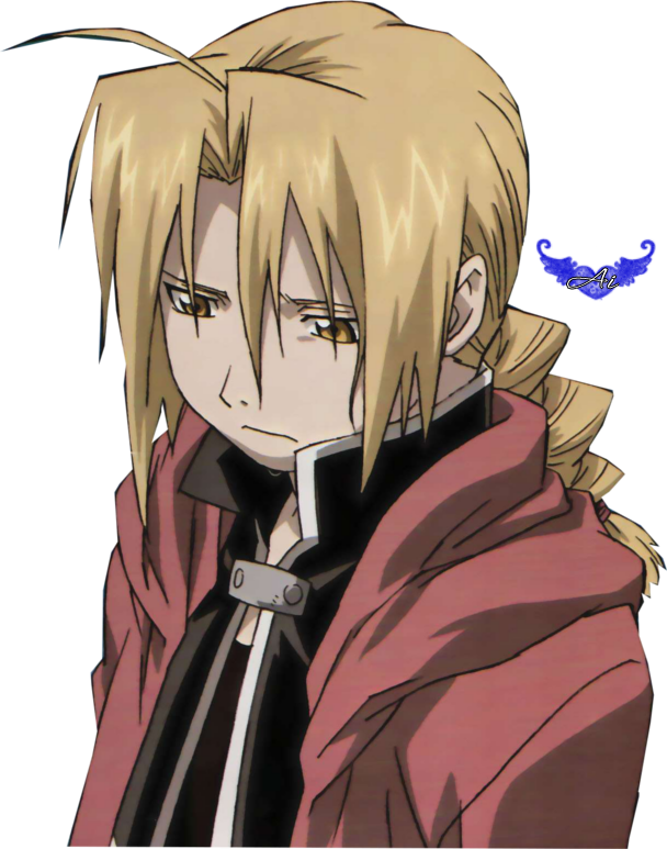 Render Edward Elric Fullmetal Alchemist - Full Metal Alchemist (608x773), Png Download