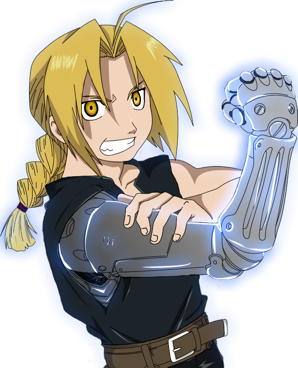 Edward Elric Render By Advance - Fullmetal Alchemist Brotherhood Edward Elric Render (594x735), Png Download