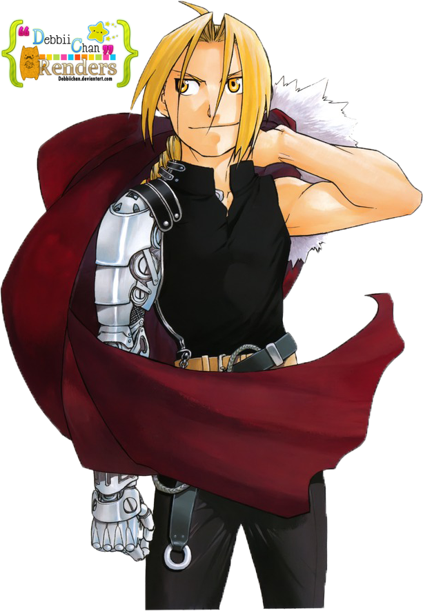 Edward Elric Render By Debbiichan - Fullmetal Alchemist Live Action Ed (613x886), Png Download