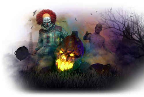 Frightful Halloween 2018 Promo In Game (500x336), Png Download