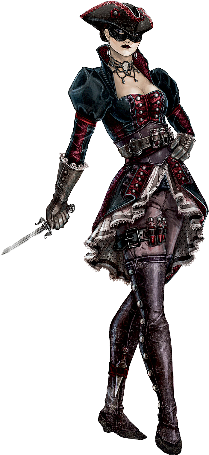 Black Cross - Assassin's Creed Black Flag The Puppeteer (919x1573), Png Download