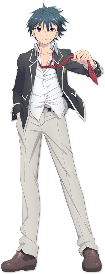 Arata Kasuga Anime Official Character - Trinity Seven Arata (570x960), Png Download