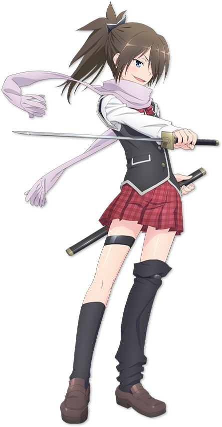 Levi Kazama Anime Official Character - Trinity Seven Levi Kazama (587x884), Png Download