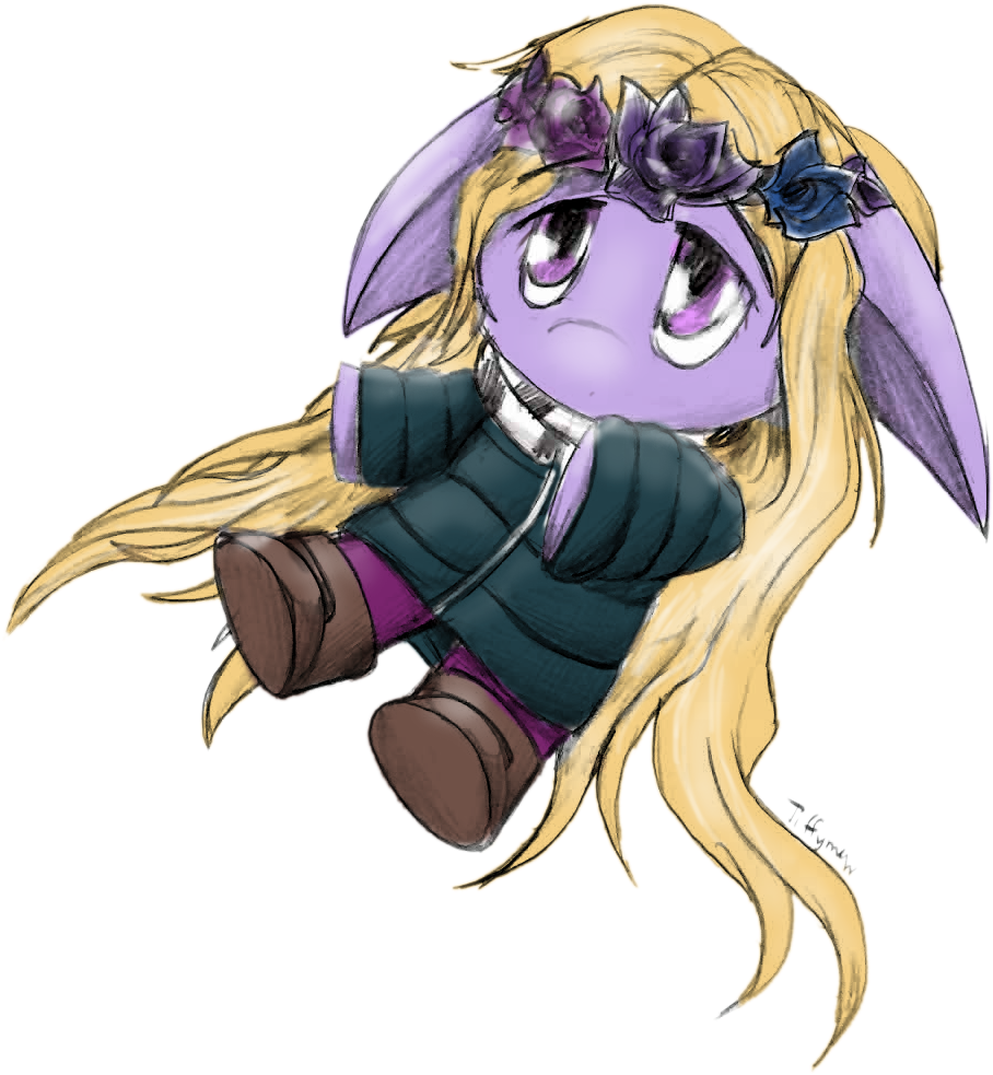 Gift Art Pencil Lineart And Shading, And Colored In - Cartoon (956x1115), Png Download