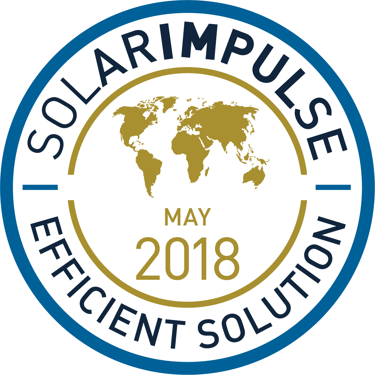 X-sol - Solar Impulse Efficient Solution Label (1224x1224), Png Download