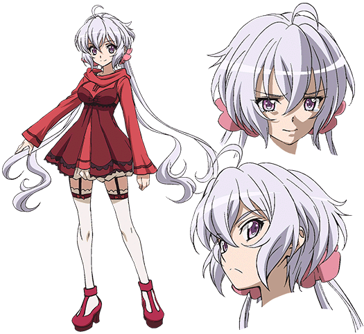 Yukine Arisu From Senki Zessho Symphogear G - Senki Zesshou Symphogear Yukine Chris (544x504), Png Download