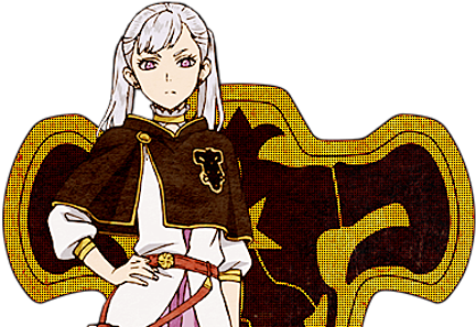 Black Clover Tv Anime's Character Visuals Revealed - Noelle Silva (600x315), Png Download