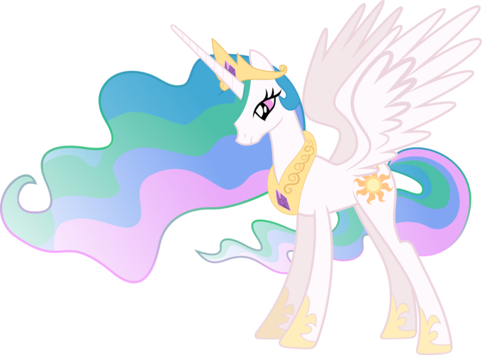 Princess Celestia Png Clipart - Princess Celestia Png (680x500), Png Download