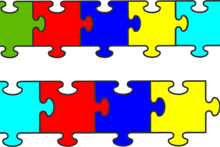 Puzzle Piece K Pictures - Clip Art (450x300), Png Download