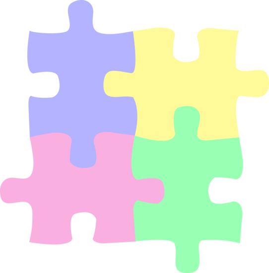 Puzzle - Puzzle Autism (542x550), Png Download