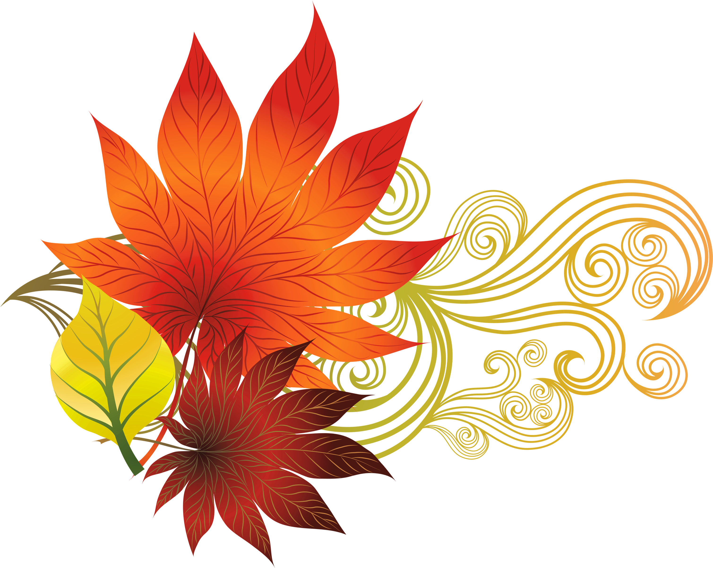 Clip Art Fall Many Interesting Cliparts - Fall Clipart (3525x2581), Png Download
