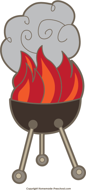 Graphics For Grilling Clip Art Graphics - Grill Clip Art Free (282x625), Png Download