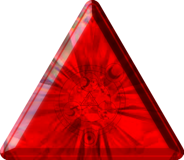 D20 Dice - Triangle (600x522), Png Download
