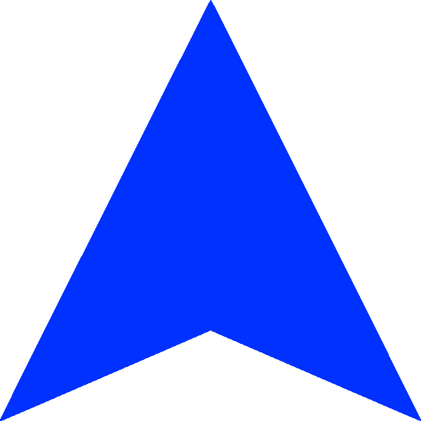 Blue Arrow Up Darker - Blue Arrow Up Png (600x600), Png Download