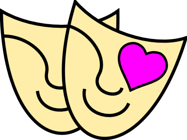 Movie Clipart Romantic Movie - Romantic Comedy Clip Art (640x480), Png Download