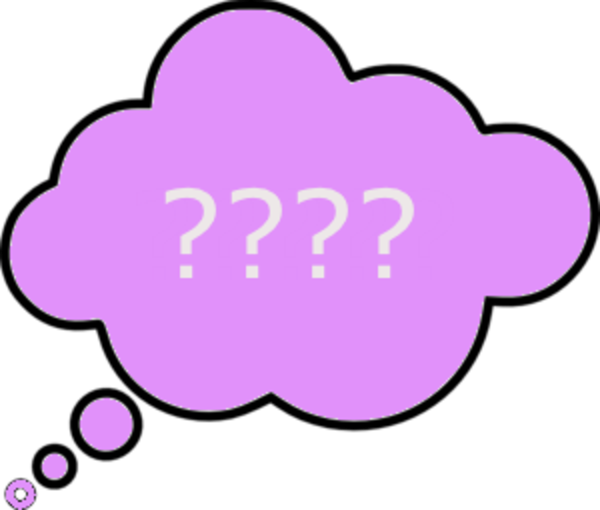 Cartoon Thought Bubble Md Image - Cartoon Picture Of A Thought Bubble (600x510), Png Download