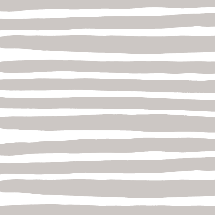 Organic Stripe - Black-and-white (696x696), Png Download
