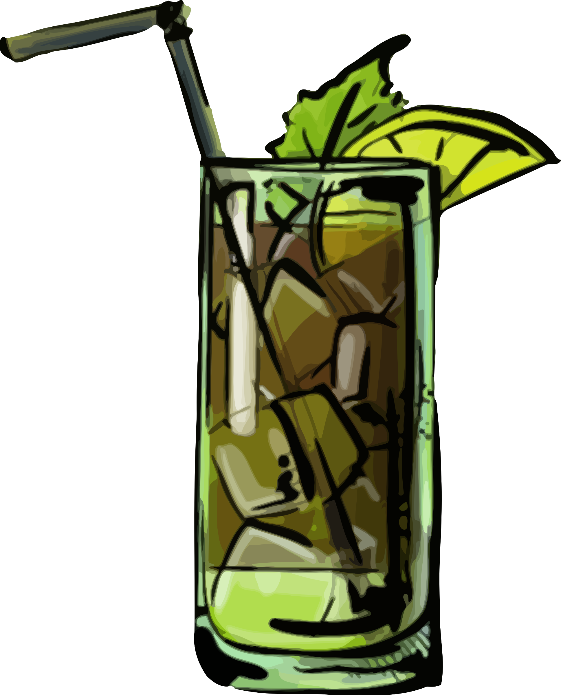This Free Icons Png Design Of Cuba Libra Cocktail (1938x2400), Png Download