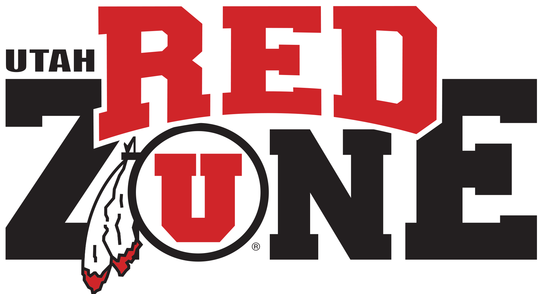 Under Armour - Fathead 89-00866 Utah Utes Teammate (1883x1014), Png Download