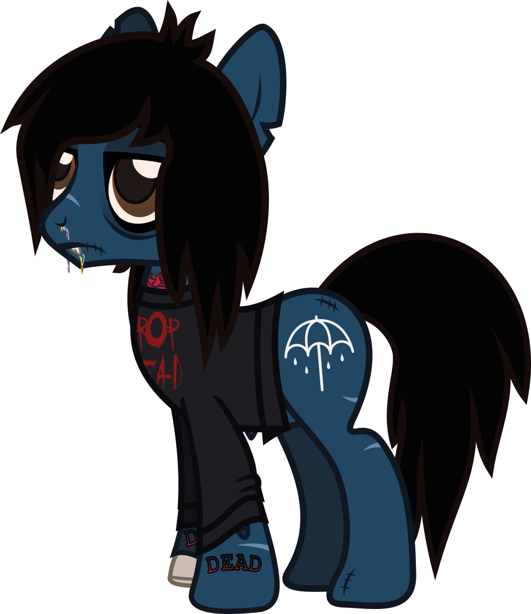 Bloodshot Eyes, Bone, Bring Me The Horizon, Candy Gore, - That's The Spirit Umbrella (1056x1222), Png Download