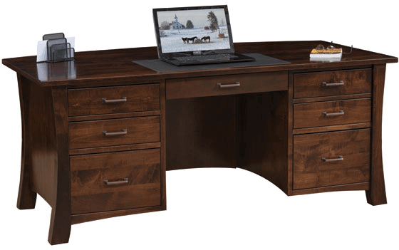 Lexington - Executive Desk - Computer Table Design (560x351), Png Download