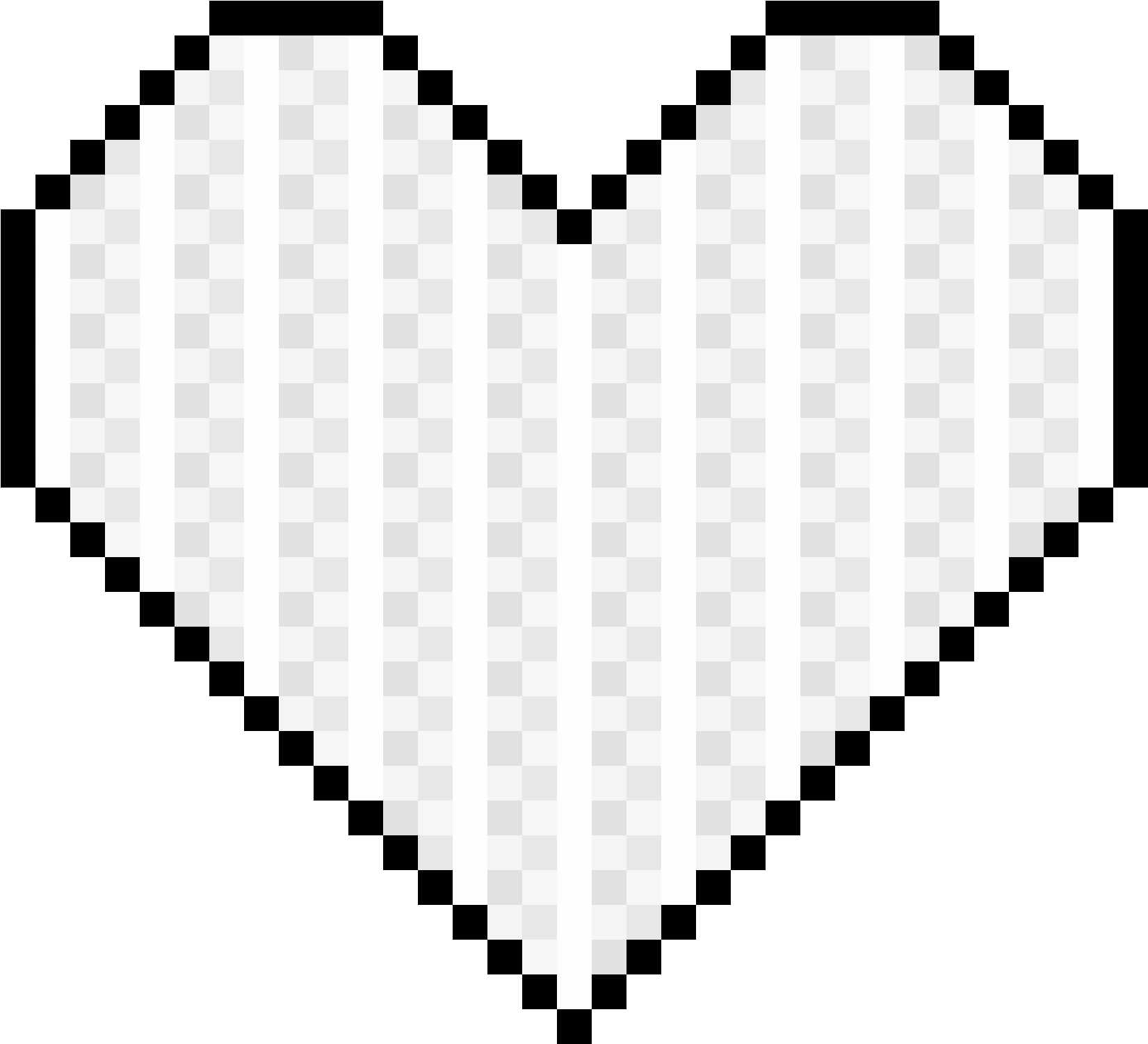 Gray Pixel Art Heart - Moonlighter Game Icon (1024x1024), Png Download