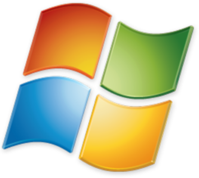 Window Logo - Windows 7 (640x574), Png Download