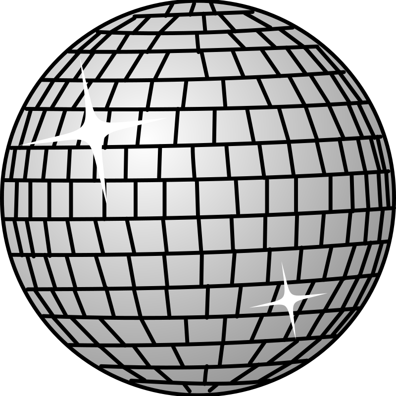 Disco Ball - Disco Ball Shower Curtain (800x800), Png Download