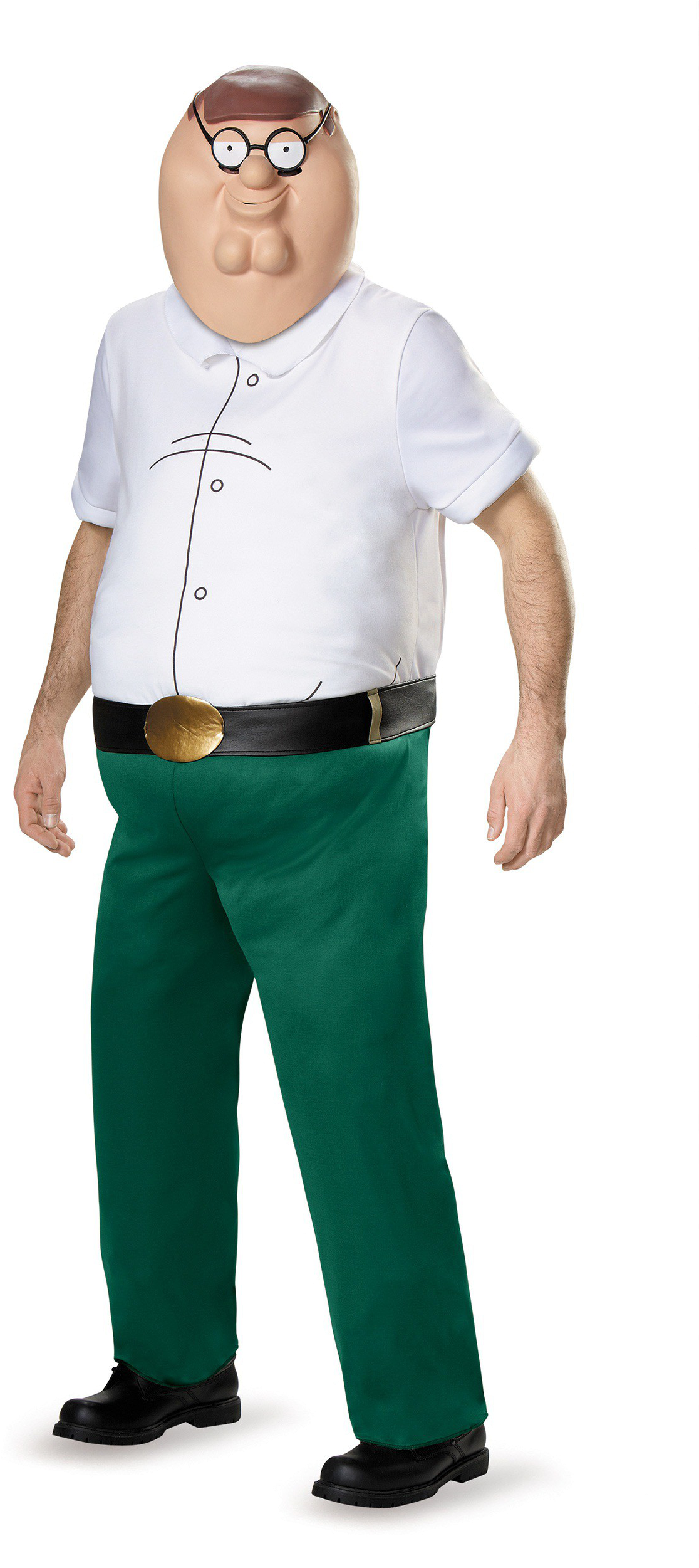Peter Griffin Deluxe Adult Costume2 - Television (1750x2500), Png Download