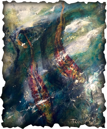 Picture - Painting (436x522), Png Download