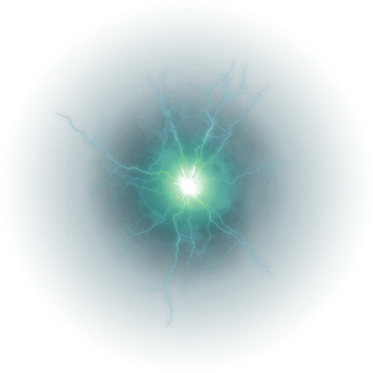 Jpg Free Library Ball Green Thunder Fresh Bulb Effect - Macro Photography (550x541), Png Download
