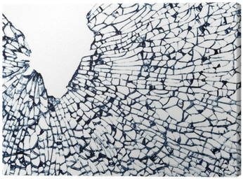 Cracked Glass (400x400), Png Download
