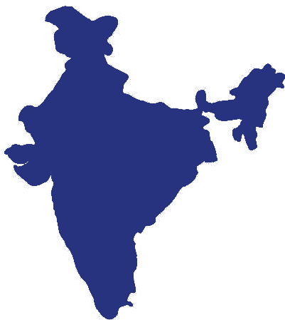 India Map Outline Png Image Free Stock - India Map Outline Png (430x450), Png Download