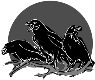 The 3rd Crow @the3rdcrow@mastodon - Illustration (400x400), Png Download