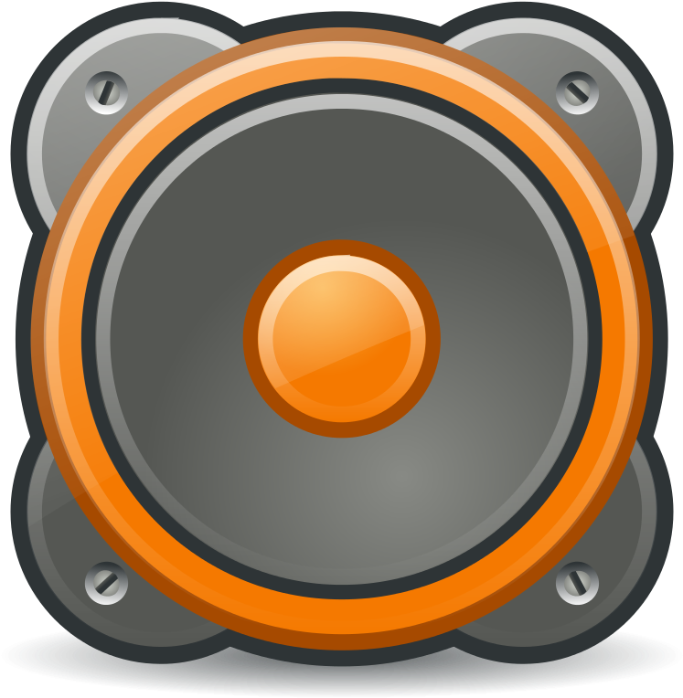 Speaker Clip - Audio Speaker Clipart Png (800x800), Png Download